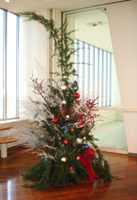 松戸市国際交流協会迎え花